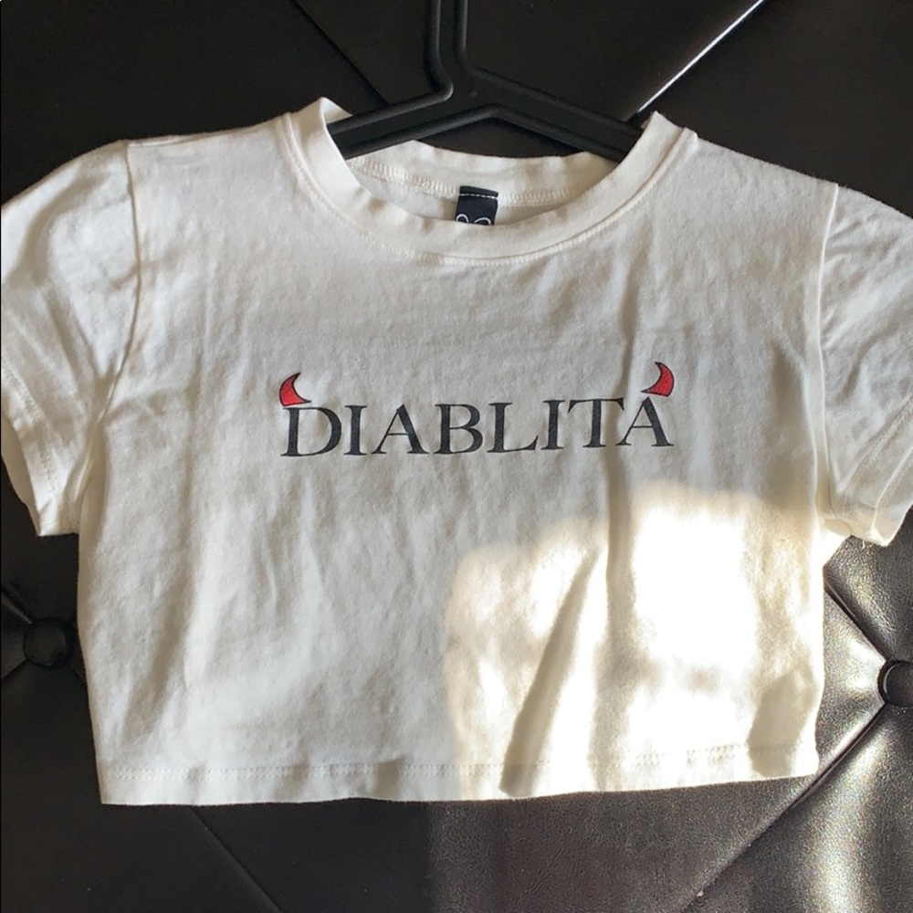 Diablita crop top